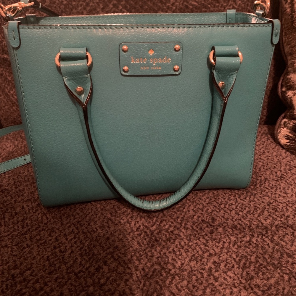 Kate spade purse (used) teal